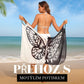 🌞👙Dámská deka na plavky s motýlem