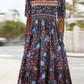 【S-4XL】👗Boho dlouhé šaty s potiskem