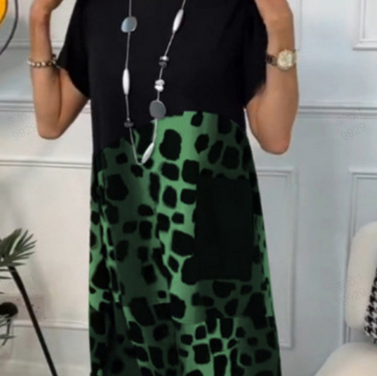 🔥👗2025 Nové šaty s potiskem pro jaro/léto