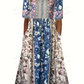 【S-4XL】👗Boho dlouhé šaty s potiskem