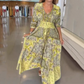 🔥👗 2025 Nové elegantní dlouhé květinové šaty