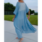 Women's Casual V-Neck Loose Maxi Dress