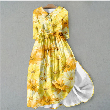 👗Dámské ležérní šaty s květinovým potiskem🌸